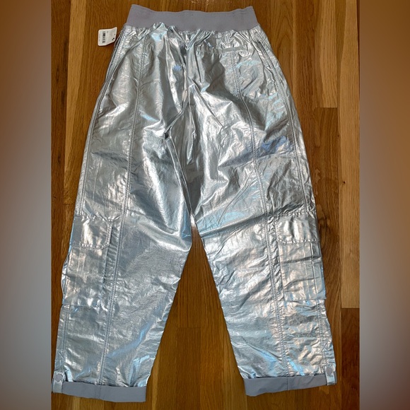 FP movement NWT Silver Pants - Picture 2 of 4